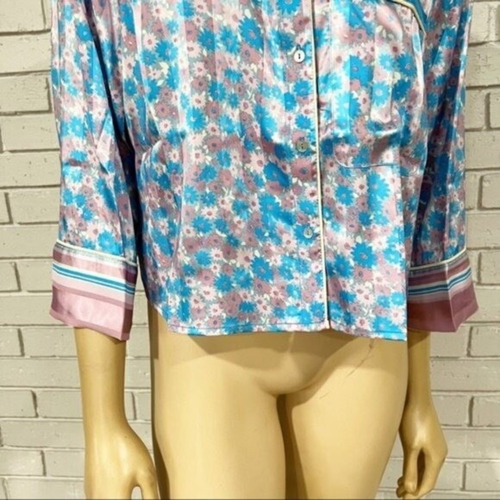 Free‎ People Women's Pillow Talk Satin Short Pajamas - Size Large - Picture 12 of 12